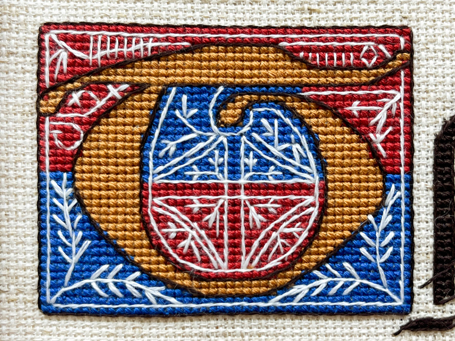 Canterbury Tales Cross Stitch Pattern: The Knight