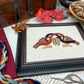 Bayeux Tapestry Cross Stitch Pattern: Entwined Birds