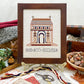 Bayeux Tapestry Cross Stitch Pattern: Bosham Church