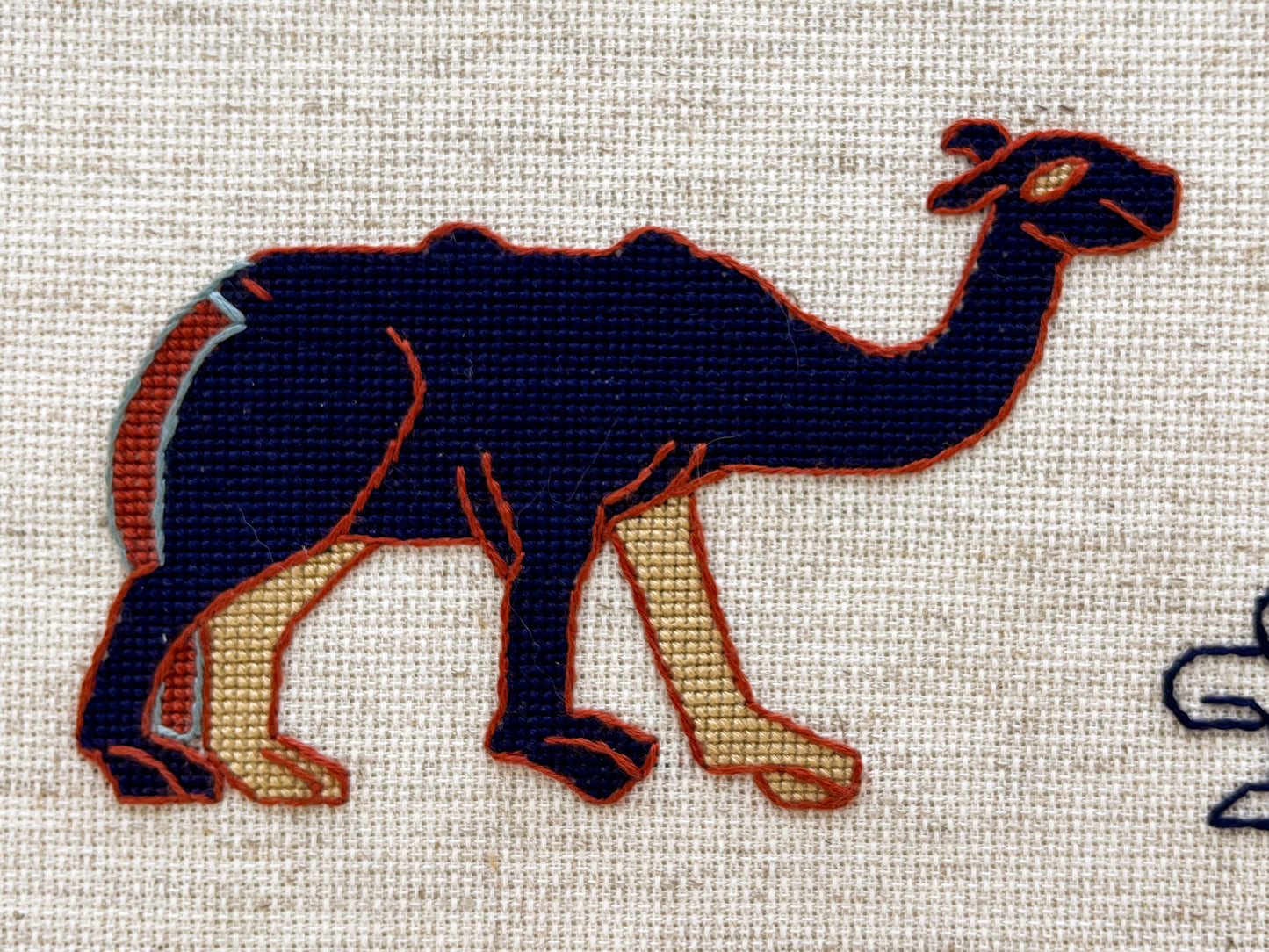 Bayeux Tapestry Cross Stitch Pattern: Camels