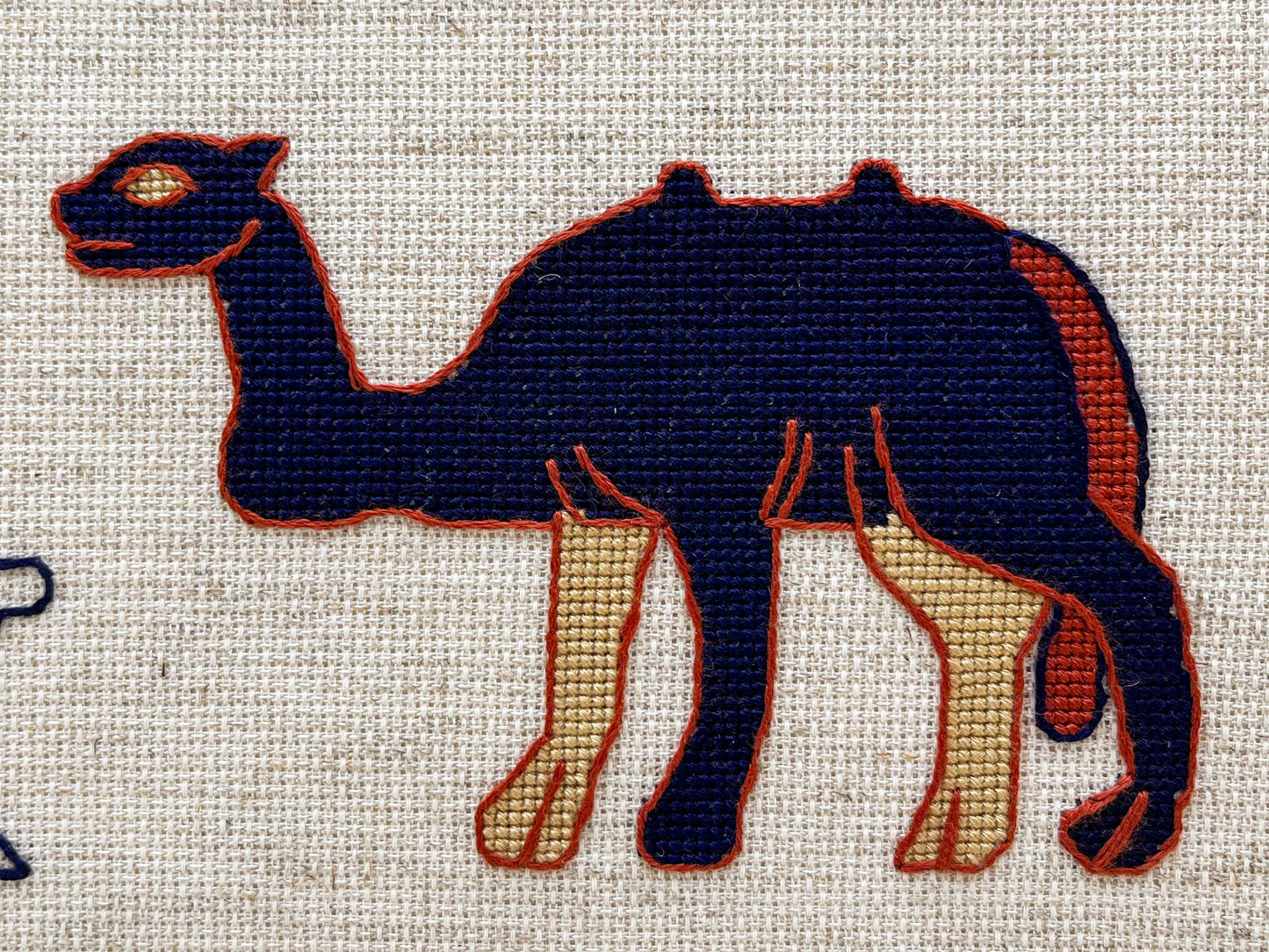 Bayeux Tapestry Cross Stitch Pattern: Camels