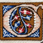 Canterbury Tales Cross Stitch Pattern: Geoffrey Chaucer