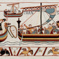 Bayeux Tapestry Cross Stitch Digital Pattern: William’s Fleet Crossing the Channel