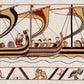 Bayeux Tapestry Cross Stitch Digital Pattern: William’s Fleet Crossing the Channel