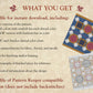 Bayeux Tapestry Cross Stitch Digital Pattern: William’s Fleet Crossing the Channel