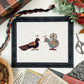 Bayeux Tapestry Cross Stitch Pattern: Peacocks