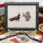 Bayeux Tapestry Cross Stitch Pattern: Peacocks