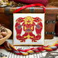 Sutton Hoo Wolves Ornament Cross Stitch Pattern