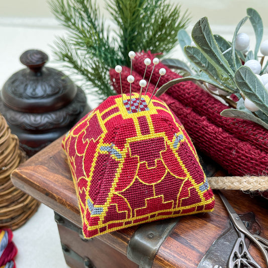 Sutton Hoo Pincushion Cross Stitch Pattern