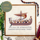 Bayeux Tapestry Cross Stitch Digital Pattern: William the Conqueror’s Ship