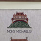 Three Churches of the Bayeux Tapestry Cross Stitch Pattern | PDF Instant Download | For Lovers of Medieval History & European Religious Art