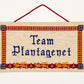 Team Plantagenet Cross Stitch Pattern (large) | PDF Instant Download | Gift for Lovers of History, Royal Family & Medieval Heraldry