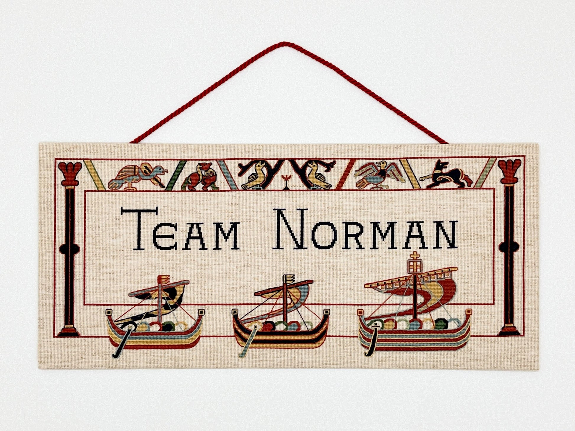 Team Norman Bayeux Tapestry Cross Stitch Pattern (large) | PDF Instant Download | Gift for Lovers of History, Medieval Art & Royal Family