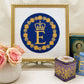 Elizabeth II Cross Stitch Pattern: Queen’s Personal Flag | PDF Instant Download | Gift for Fans of History, Windsor Family & Royal Heraldry