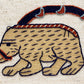 Bayeux Tapestry Cross Stitch Pattern: Warrior with Bear Border Art | PDF Instant Download | Gift for Medieval History and Art Lovers