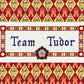 Team Tudor Cross Stitch Pattern (large) | PDF Instant Download | Gift for Lovers of History & Royal Family | Henry VIII, Elizabeth I, Rose