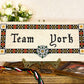 Team York Cross Stitch Pattern (large) | PDF Instant Download | Gift for Lovers of History, Royal Family & Medieval Heraldry | Richard III
