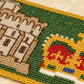 House of Windsor Bookmark Cross Stitch Pattern | PDF Instant Download | Gift for Lovers of History, Royal Family & Heraldry | Elizabeth II