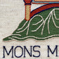 Bayeux Tapestry Cross Stitch Pattern: Mont-Saint-Michel Abbey | PDF Instant Download | For lovers of French History, and Medieval Art