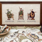 Bayeux Tapestry Cross Stitch Pattern: Three Kings of 1066 | PDF Instant Download | Great for lovers of Medieval History and English Kings