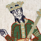 Bayeux Tapestry Cross Stitch Pattern: Edward the Confessor | PDF Instant Download | Great for lovers of Medieval History and English Kings