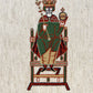 Bayeux Tapestry Cross Stitch Pattern: King Harold Godwinson | PDF Instant Download | Great for lovers of Medieval History and English Kings