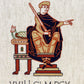 Bayeux Tapestry Cross Stitch Pattern: William the Conqueror | PDF Instant Download | Great for lovers of Medieval History and English Kings