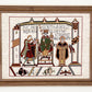 Bayeux Tapestry Cross Stitch Pattern: Harold Enthroned | PDF Instant Download | Gift for lovers of Medieval History, Art and English Kings