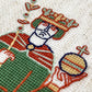 Bayeux Tapestry Cross Stitch Pattern: King Harold Godwinson | PDF Instant Download | Great for lovers of Medieval History and English Kings