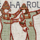 Bayeux Tapestry Cross Stitch Pattern: William Giving Arms to Harold | PDF Instant Download | For Fans of Medieval Art, Knights, and Chivalry