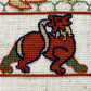 Bayeux Tapestry Cross Stitch Pattern: William Giving Arms to Harold | PDF Instant Download | For Fans of Medieval Art, Knights, and Chivalry