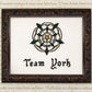 Team York Cross Stitch Pattern (small) | PDF Instant Download | Gift for Fans of History, Royal Family, Medieval Heraldry & Richard III