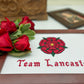 Team Lancaster Cross Stitch Pattern (small) | PDF Instant Download | Gift for lovers of History, Royal Family & Medieval Heraldry | Henry V