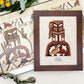 Bayeux Tapestry Cross Stitch Pattern: Fortification of Dol in Brittany | PDF Instant Download | For Fans of Medieval France and Art History
