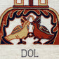Bayeux Tapestry Cross Stitch Pattern: Fortification of Dol in Brittany | PDF Instant Download | For Fans of Medieval France and Art History