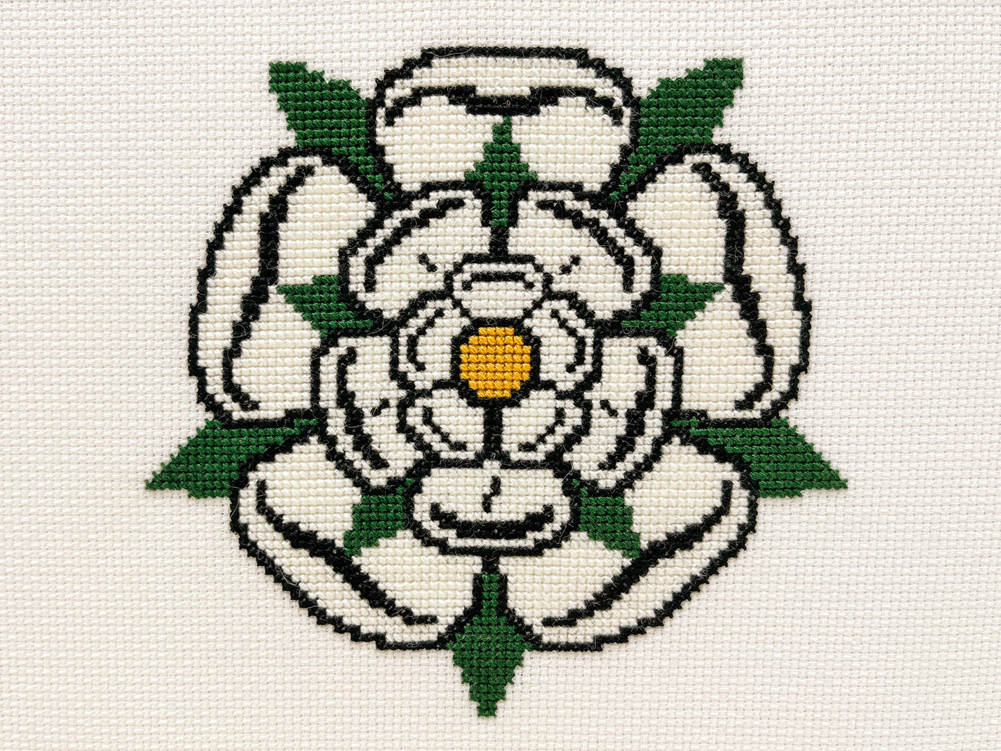 Team York Cross Stitch Pattern (small) | PDF Instant Download | Gift for Fans of History, Royal Family, Medieval Heraldry & Richard III