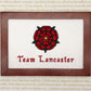 Team Lancaster Cross Stitch Pattern (small) | PDF Instant Download | Gift for lovers of History, Royal Family & Medieval Heraldry | Henry V