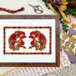 Sutton Hoo Birds Cross Stitch Pattern | PDF Instant Download | Gift for Lovers of Medieval Archeology and Anglo-Saxon or Viking History