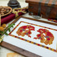 Sutton Hoo Birds Cross Stitch Pattern | PDF Instant Download | Gift for Lovers of Medieval Archeology and Anglo-Saxon or Viking History