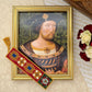 Henry VIII Bookmark Cross Stitch Pattern | PDF Instant Download | Gift for Lovers of History, Royal Family & Tudor Monarchs | Tudor Rose
