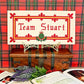 Team Stuart Cross Stitch Pattern (large) | PDF Instant Download | Gift for Lovers of History, Royal Family & Scotland | Thistle, Heraldry