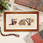 Bayeux Tapestry Cross Stitch Pattern: Warrior with Bear Border Art | PDF Instant Download | Gift for Medieval History and Art Lovers