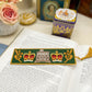 House of Windsor Bookmark Cross Stitch Pattern | PDF Instant Download | Gift for Lovers of History, Royal Family & Heraldry | Elizabeth II