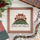 Bayeux Tapestry Cross Stitch Pattern: Mont-Saint-Michel Abbey | PDF Instant Download | For lovers of French History, and Medieval Art