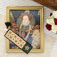 Elizabeth I Bookmark Cross Stitch Pattern | PDF Instant Download | Gift for Lovers of History, Royal Family & Tudor Monarchs | Tudor Rose