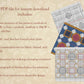 Tudor Heart Pendant Cross Stitch Pattern | PDF Instant Download | Gift for Lovers of Renaissance History, Tudor Monarchs, & Archeology