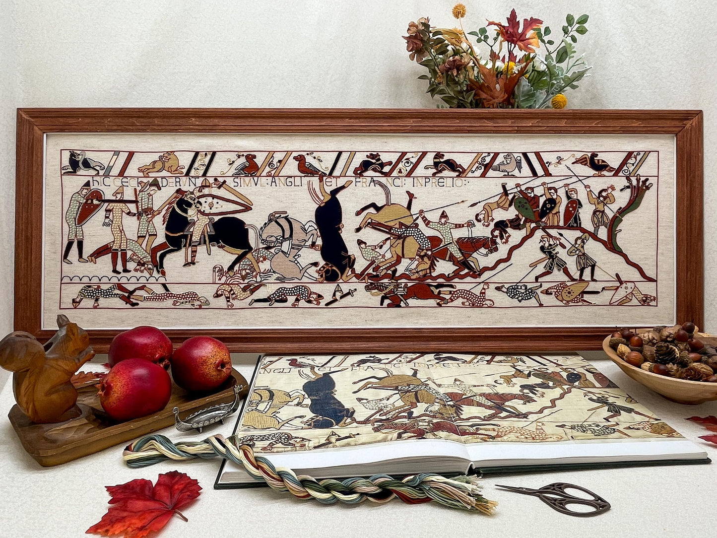 Bayeux Tapestry Cross Stitch Pattern: Battle of Hastings | PDF Instant Download | 1066 Norman Conquest For Fans of Medieval Art & History