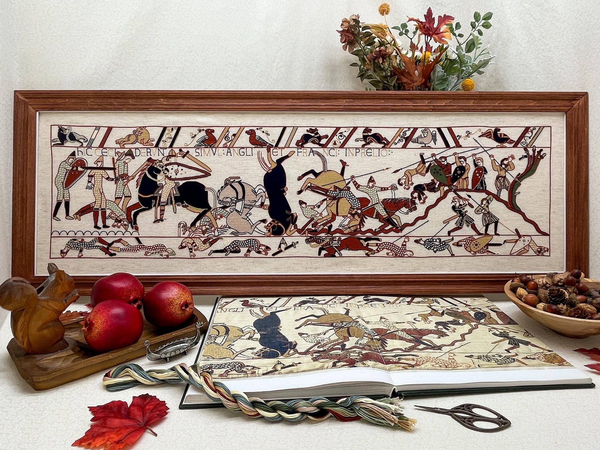 Bayeux Tapestry Cross Stitch Pattern: Battle of Hastings | PDF Instant Download | 1066 Norman Conquest For Fans of Medieval Art & History