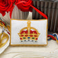 Charles and Camilla Joint Cypher Ornament Cross Stitch Pattern | PDF Instant Download | Gift for Anglophiles and Fans the Royal Family