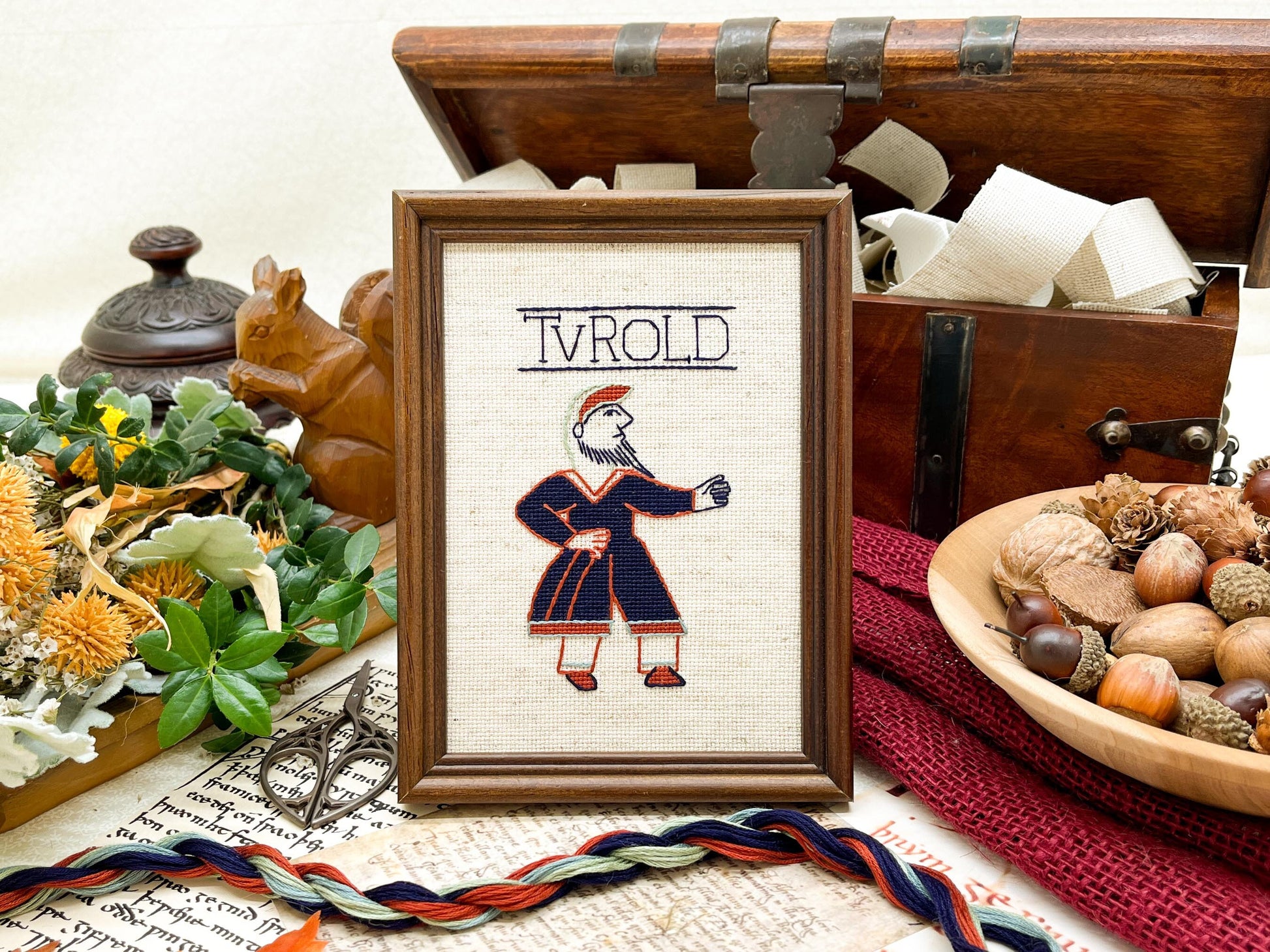 Bayeux Tapestry Cross Stitch Pattern: Turold | PDF Instant Download | Medieval History buffs, Battle of Hastings, William the Conqueror